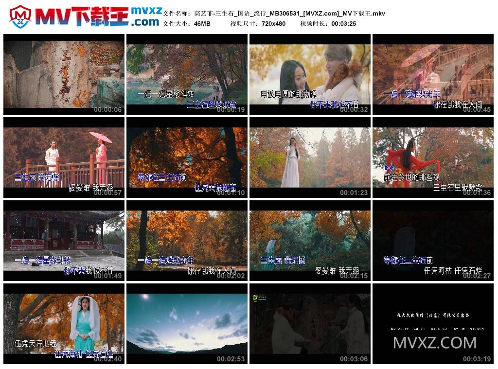 高艺菲-三生石_国语_流行_MB306531